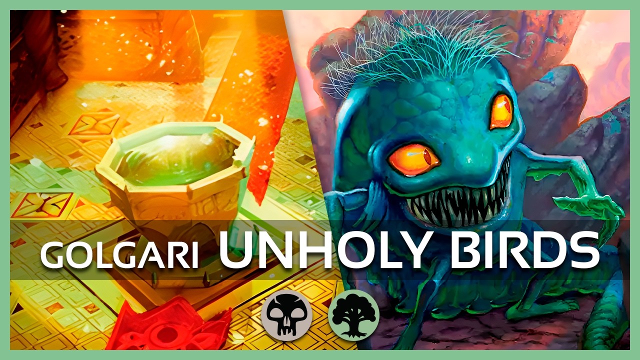 Golgari Birds Landfall | Standard MTG Arena | Bo1 | Lorwyn Eclipsed | Aves Profanas!