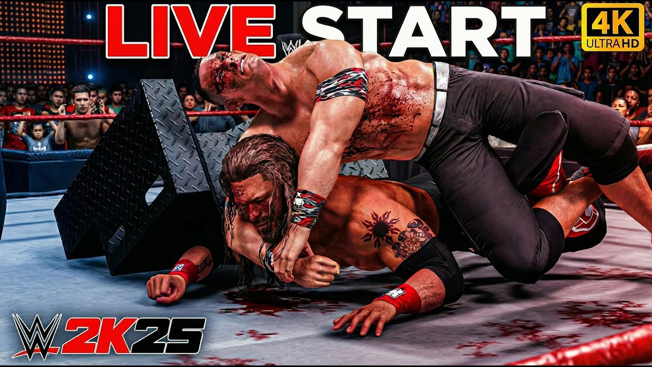 🔴LIVE  | 🔥 Welcome to WWE 2K25  LIVE Stream 🔴