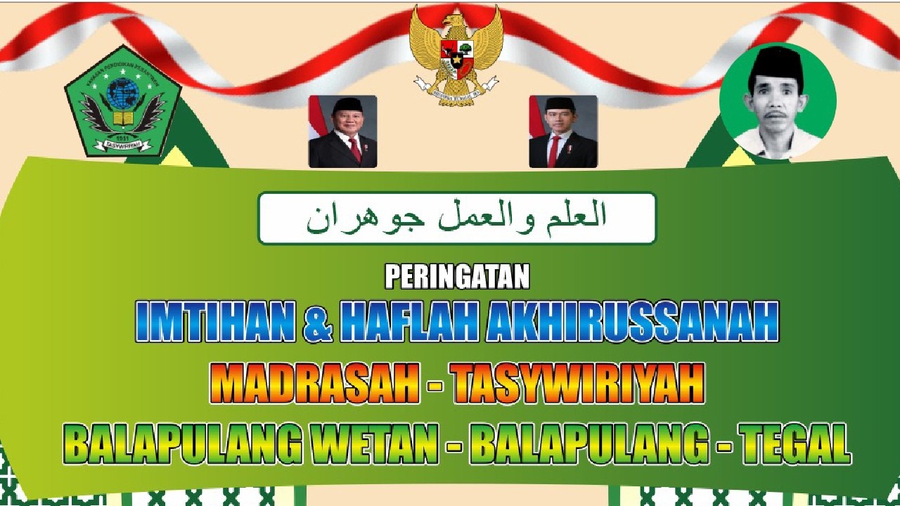 [LIVE] PERINGATAN HAFLAH AKHIRUSSANAH MDT TASYWIRIYAH TAHUN 2026
