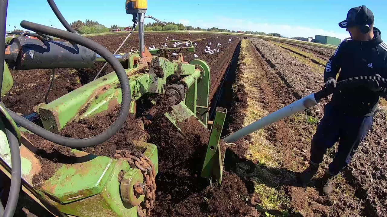 Trenching with a custom rotary trencher