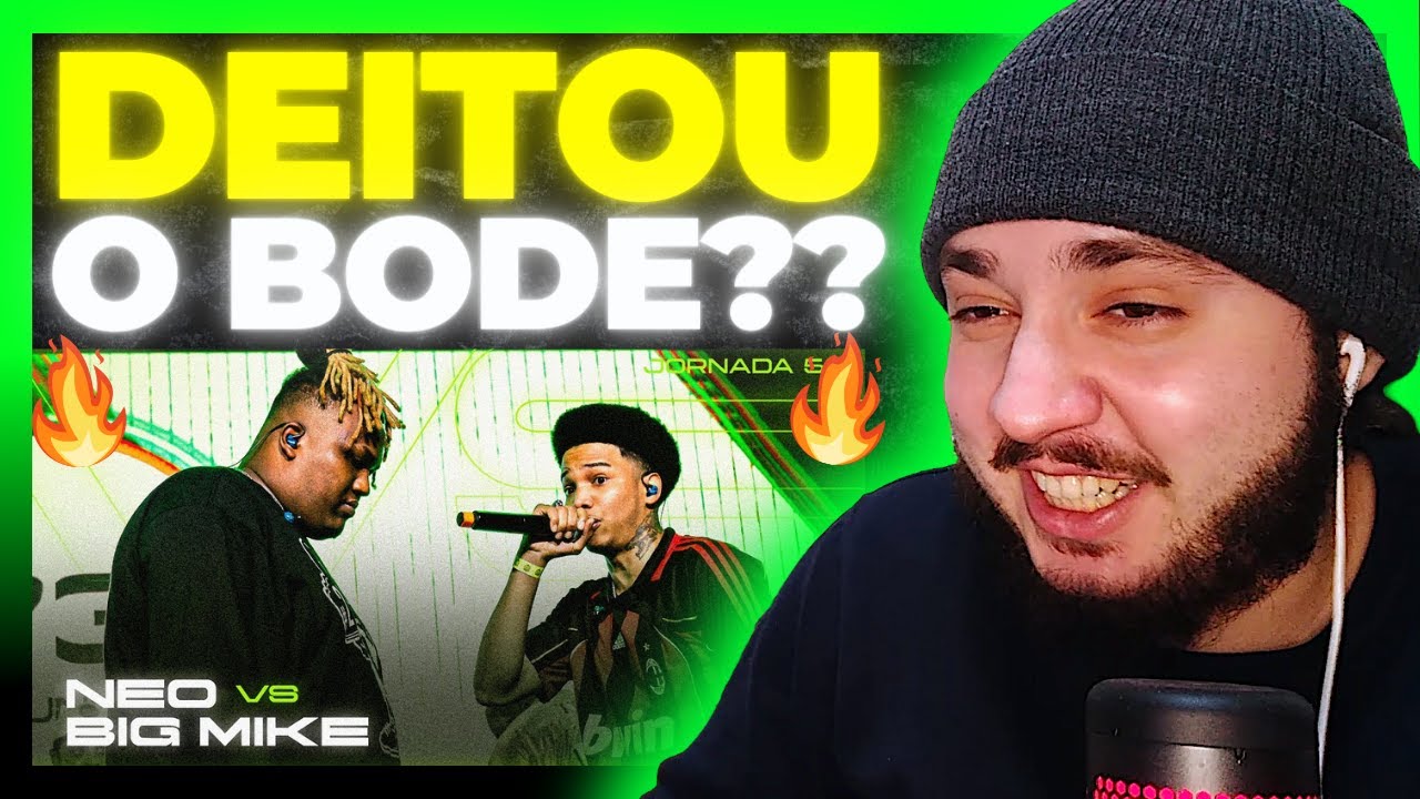 BIG MIKE VS NEO | #FMSBRASIL2024 - JORNADA 5 (RJ) | URBAN BR | REACT BAUEB