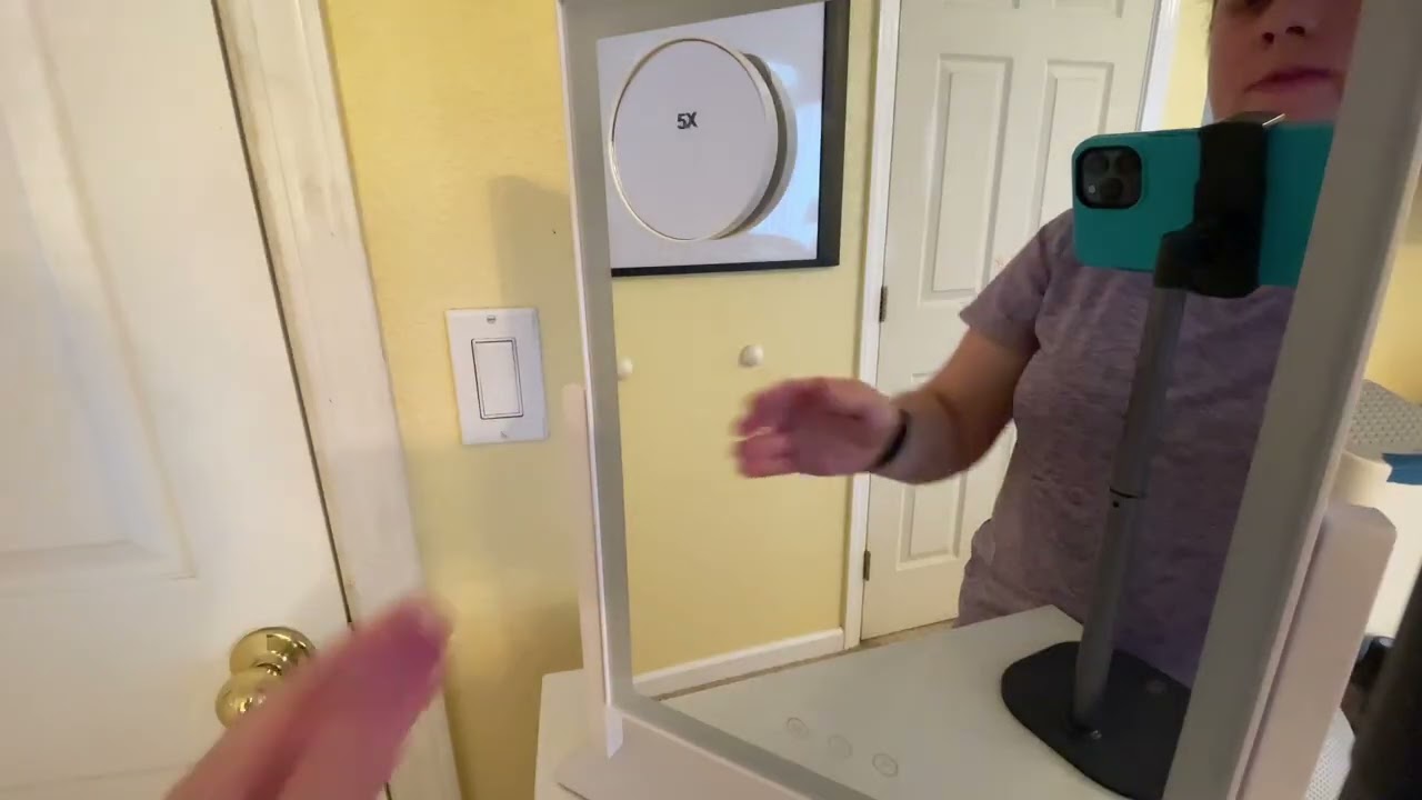 HIEEY Lighted Makeup Mirror, Hollywood Vanity Mirror with Lights