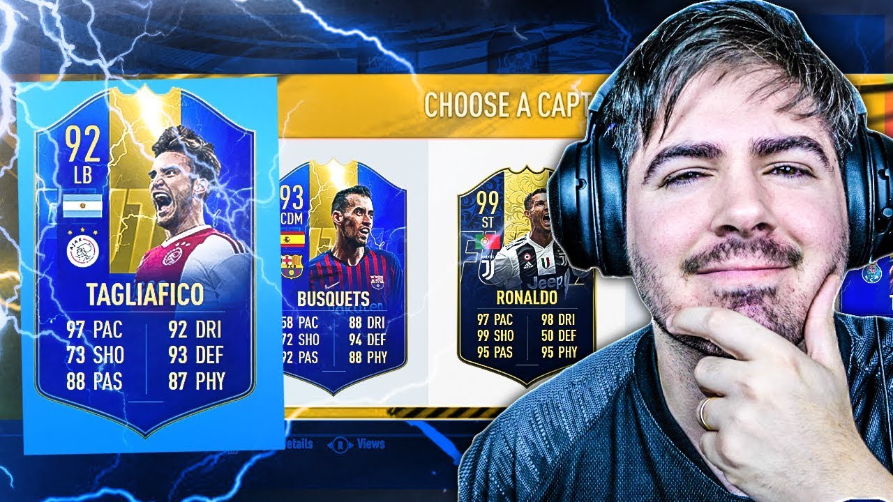 É OFICIAL!!! FUT DRAFT DOS TOTS NO FIFA 19!!!