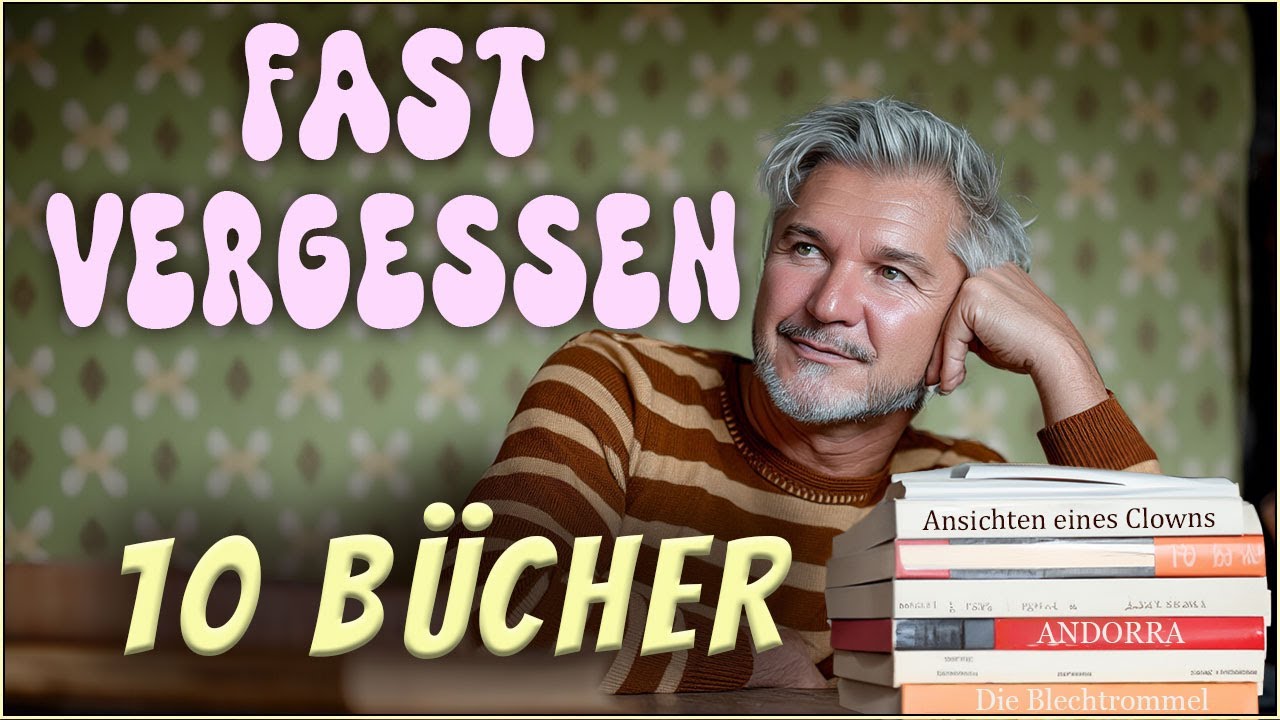 10 BÜCHER unserer Jugend, die heute KEINER mehr kennt (zu Unrecht)