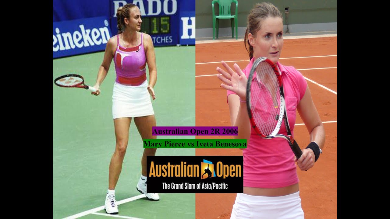 2006 Australian Open 2R - Mary Pierce vs Iveta Benesova Highlights