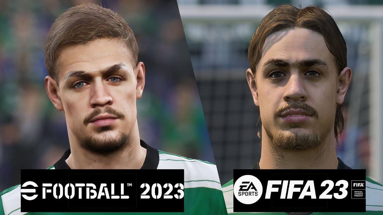 FIFA 23 vs eFootball 2023 | Sporting CP Player Faces Comparison | Fifa 23 Faces [PC/HD]