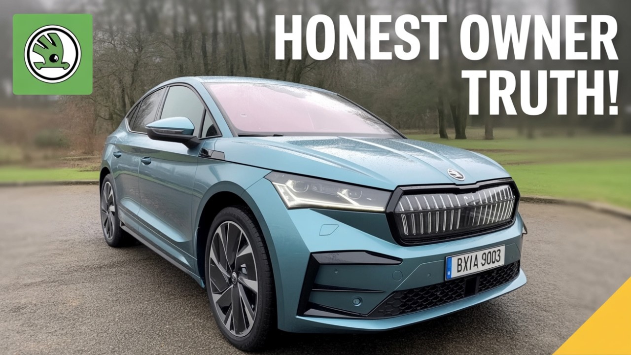 Skoda Enyaq Coupe: One Year later here's what's GOOD and BAD!