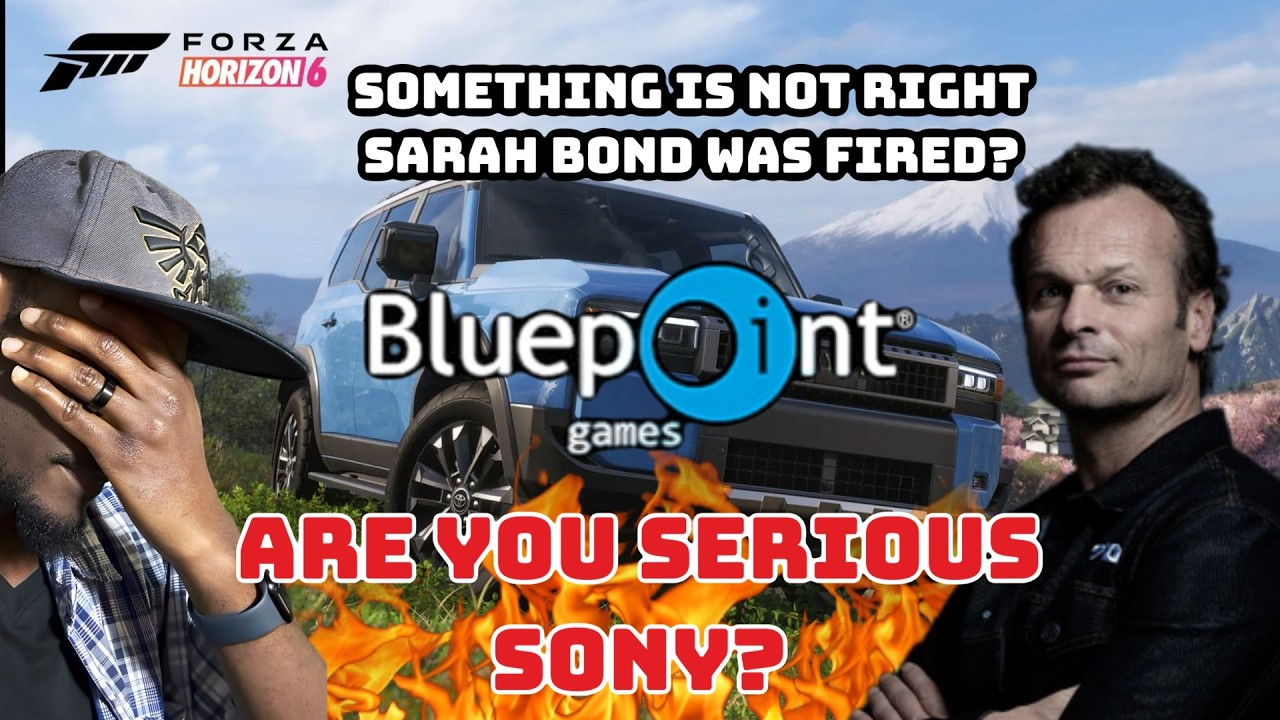 Major New Bluepoint Games Shutdown Details ( Sony Is Crazy ) -Sarah Bond Was Fired? -Forza Horizon 6