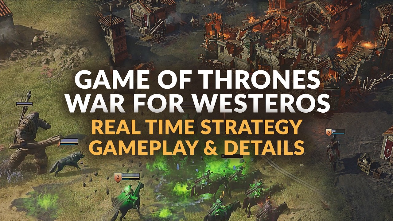 GAME OF THRONES RTS | War For Westeros Gameplay Details - Hands-On