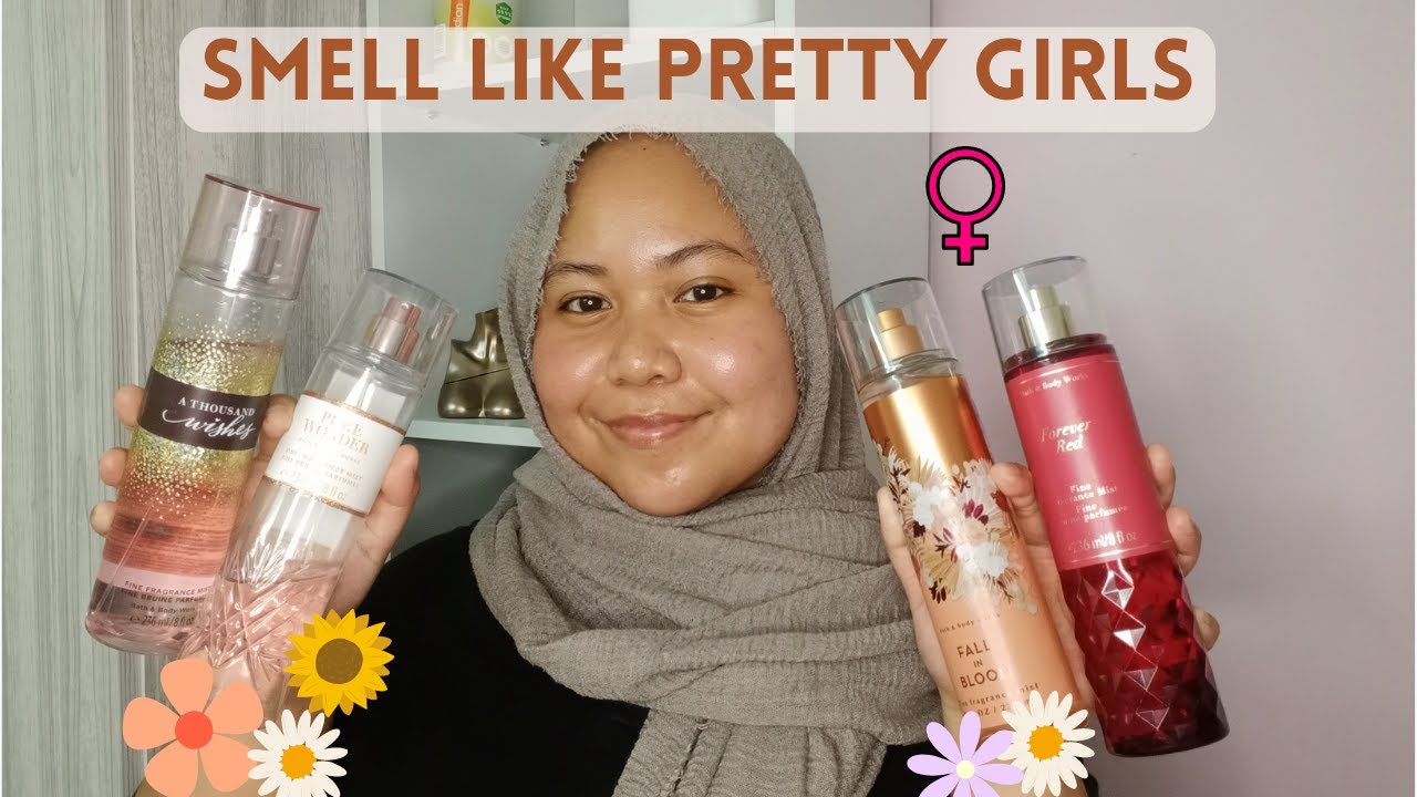 Feminine and girly smelling fine fragrance mist from Bath and Body Works | mostly floral