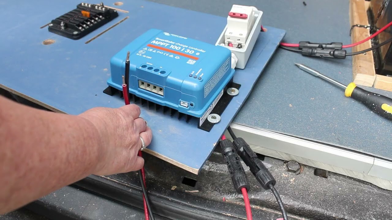 Getting Off Grid - How to Wire a Solar Panel Isolator Switch in Your Campervan Conversion