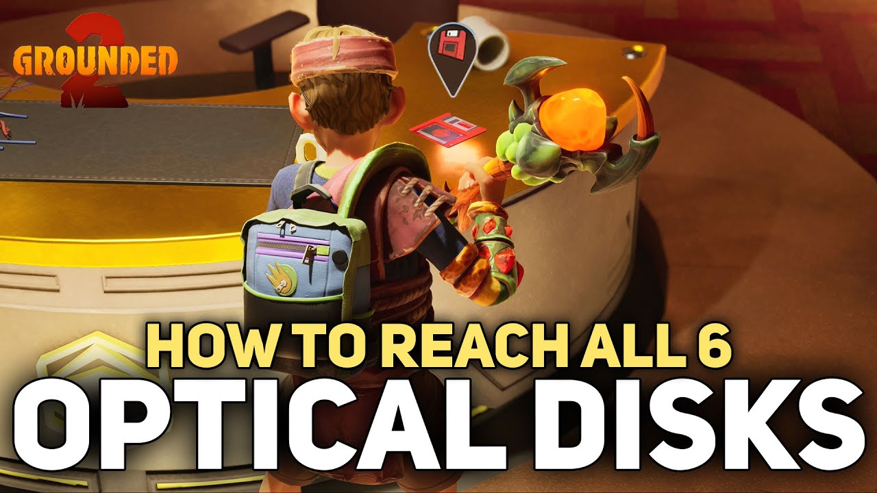Grounded 2 - How To Get All 6 Optical Disks & What They Unlock