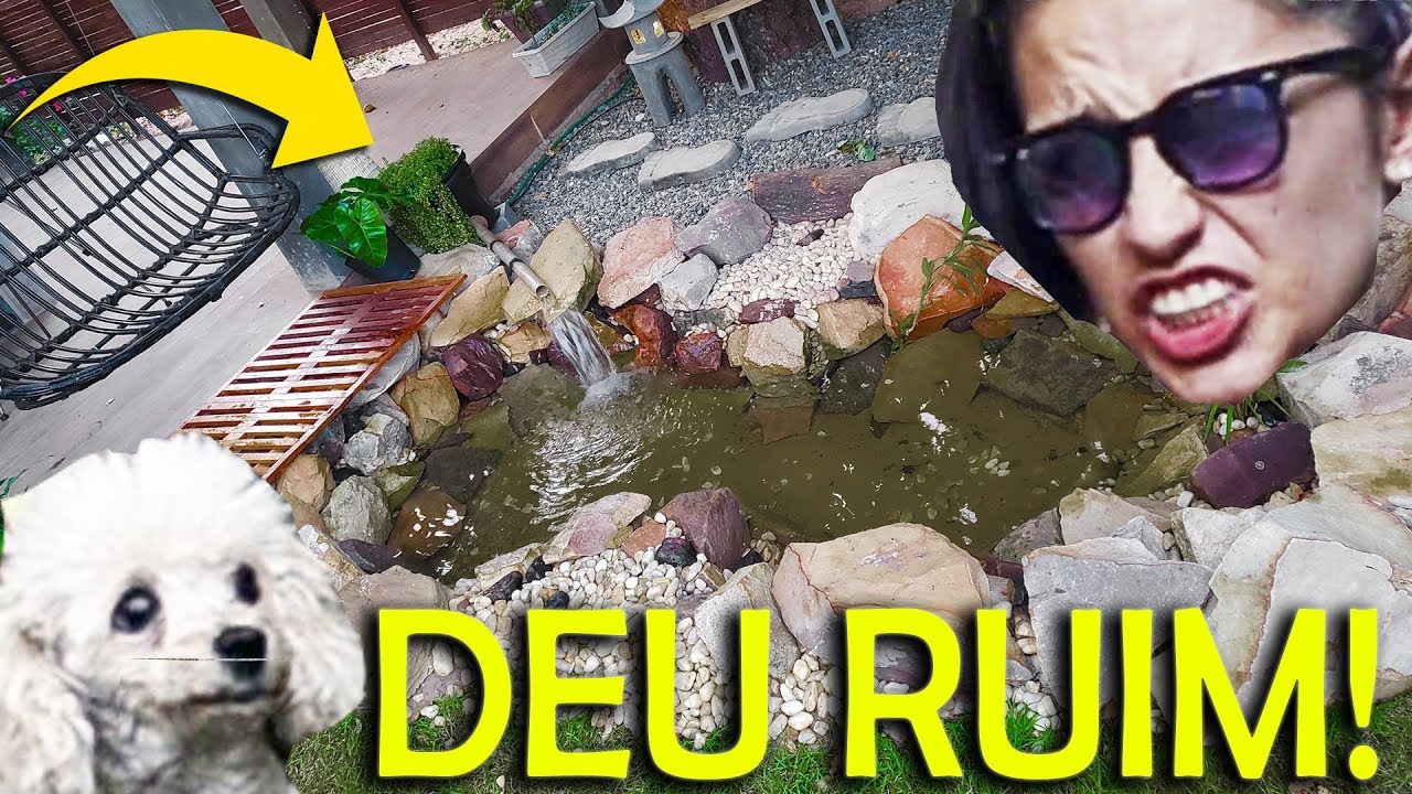 COMO FAZER LAGO ARTIFICIAL ORNAMENTAL  |  CONSERTANDO ERROS | EP 04