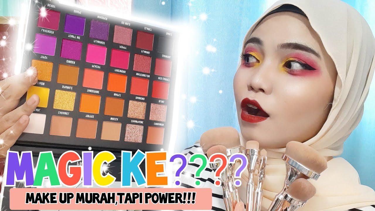 shopee makeup haul- i magic review #shopeehaul #imagic #makeupreview