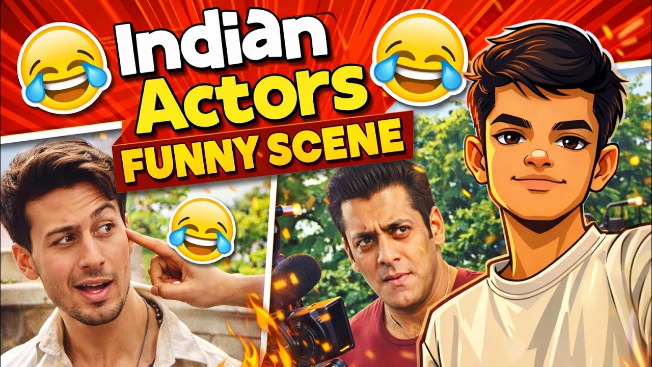 Indian Actors Funny Action Scene 😅 | Salman Khan & Tiger Shroff |  Tollywood Actor 
