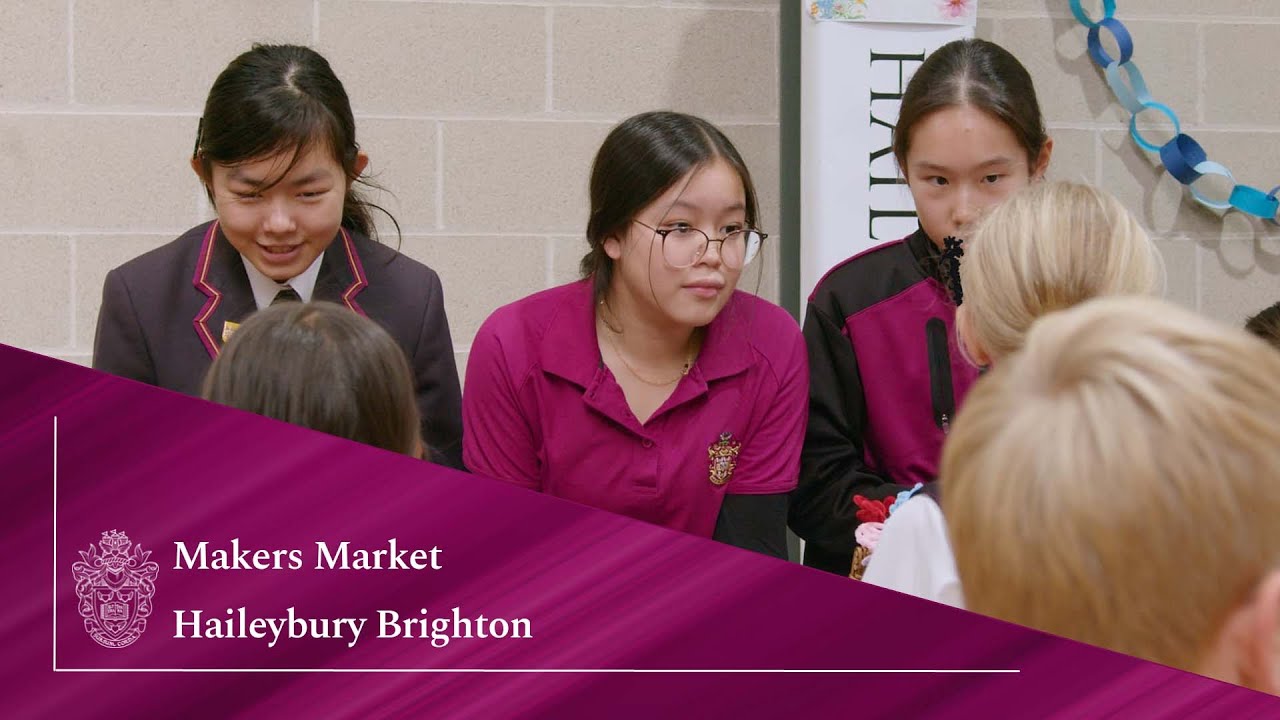 Makers Market at Haileybury Brighton