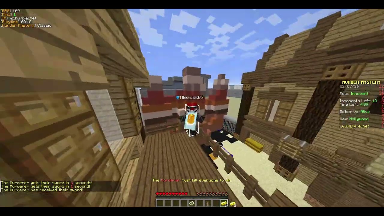 Murder Mystery 114# | Minecraft (Hypixel) -ITA-