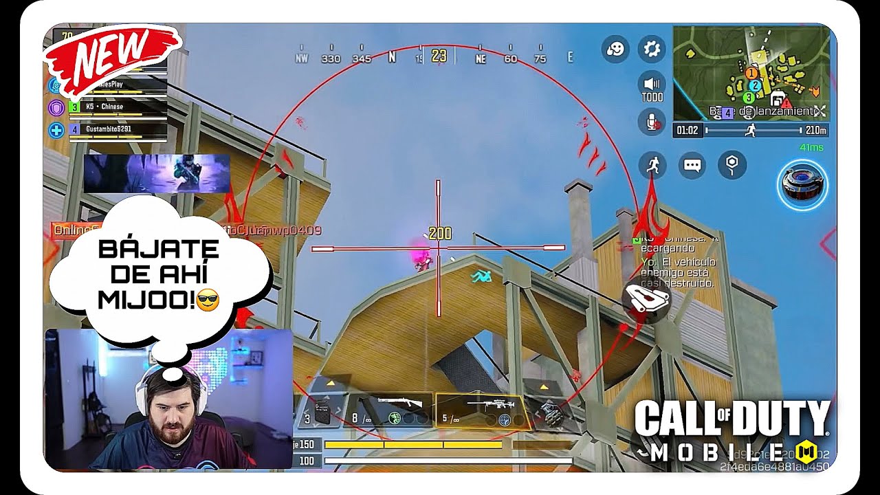 EL OSO PEGO MUCHO CON LA DLQ EN ESTA SALA CALIENTE🔥CON VIC MEDINA y KAFAI😎| CALL OF DUTY MOBILE |
