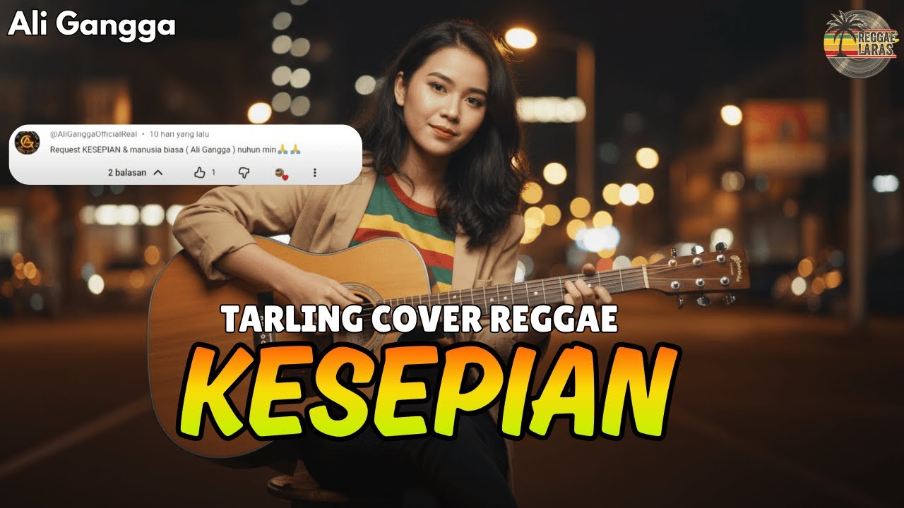 ALI GANGGA - KESEPIAN | Tarling Reggae Cover| COVER REGGAE LARAS Viral TikTok 2025