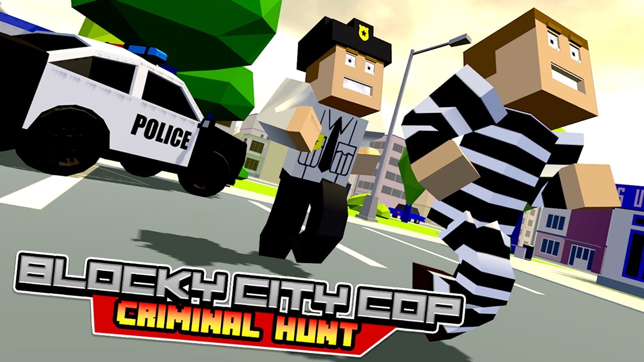 Blocky City Cop Criminal Hunt (by VascoGames) Android Gameplay [HD]