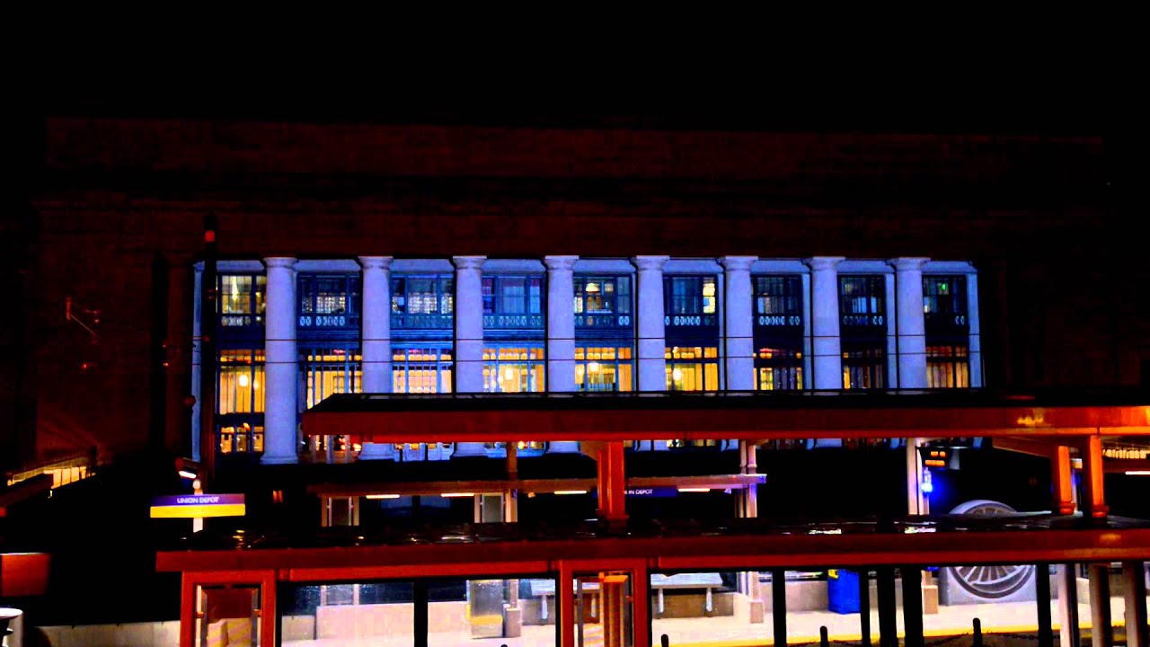 Pixel Farm Union Depot projection test