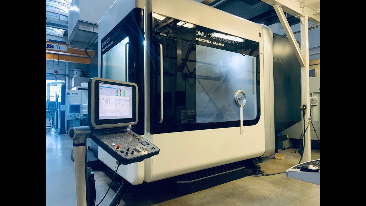 G+S Werkzeugmaschinen - 5-Achs Bearbeitungszentrum DMG DMU 125 P