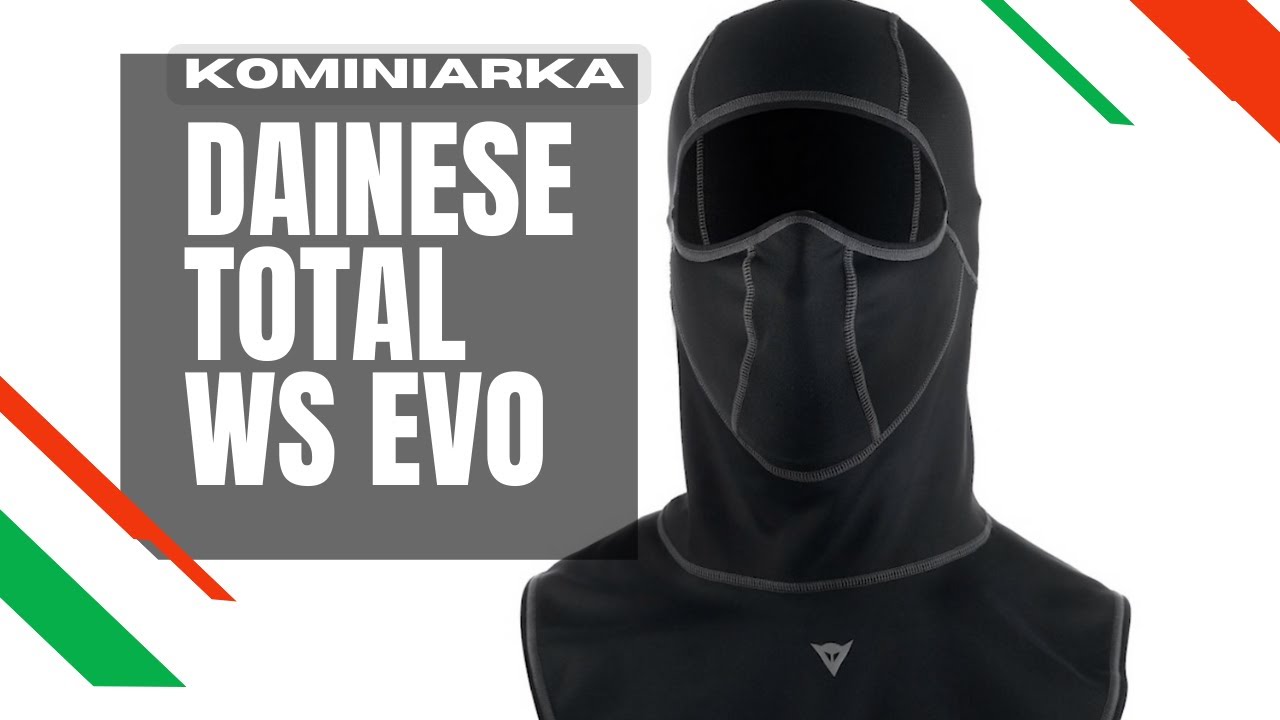 Totalna ochrona przed zimnem - Kominiarka Dainese Total WS Evo