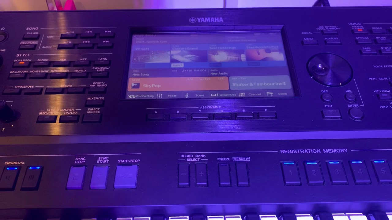 How to change Touch and Save on Assignable buttons