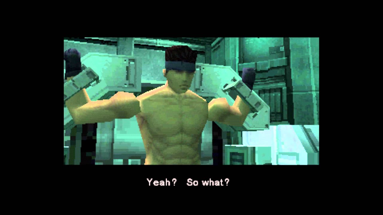 Metal Gear Solid 1 / Snake, it's been a long time since you saved your game