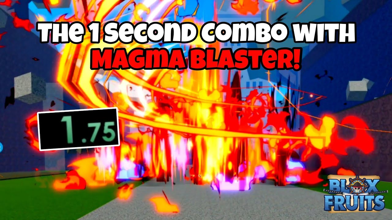 I Found The 1 Second Magma Blaster Combo in Mobile! | Blox Fruits