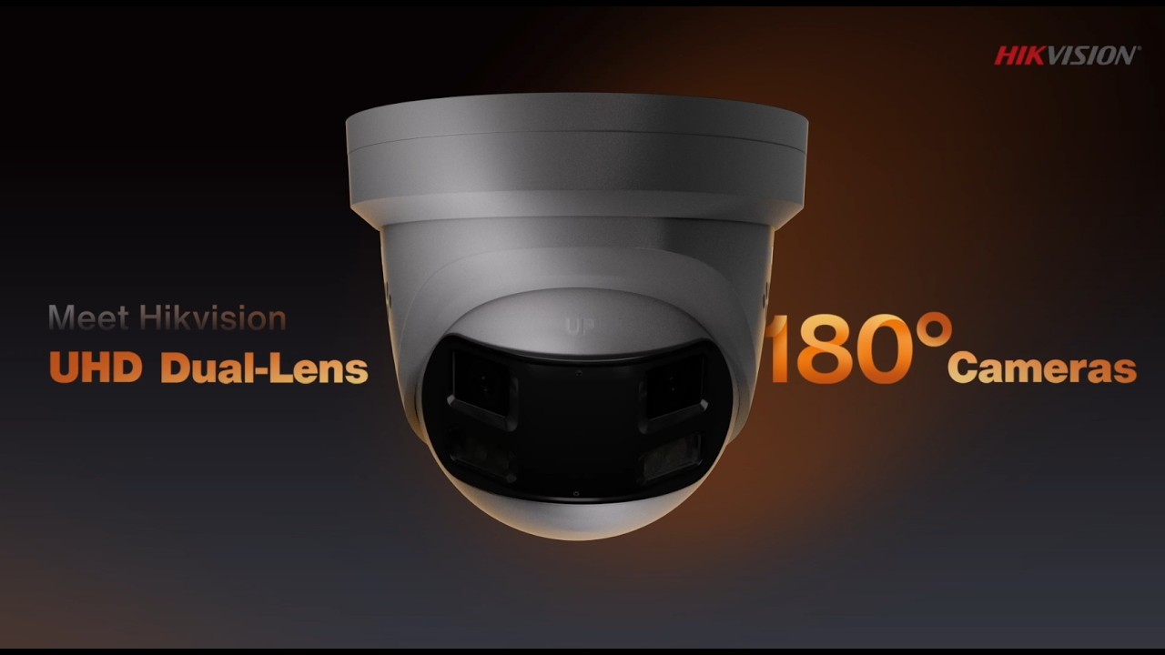 Meet Hikvision UHD Dual Lens 180&deg; Cameras