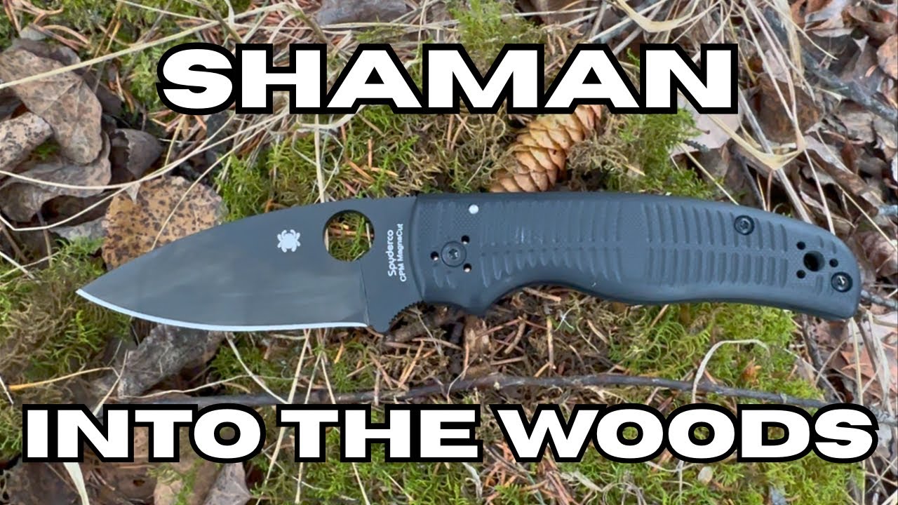Spyderco Shaman - Into The Woods and New Music!!!