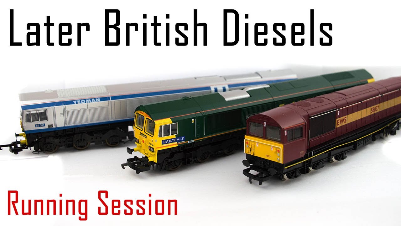 A Running Session with Later British Diesels