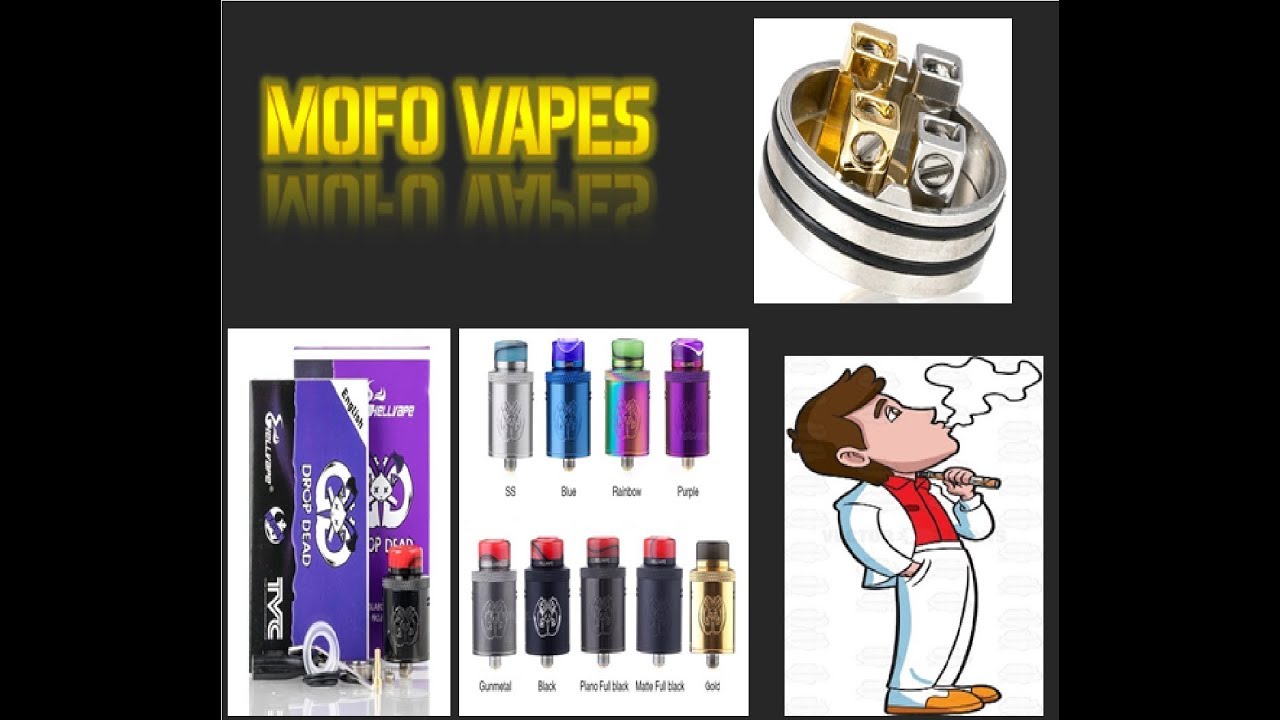 Drop Dead RDA by Hellvape ( Heathen &TVC Collab) -Mofo Vapes