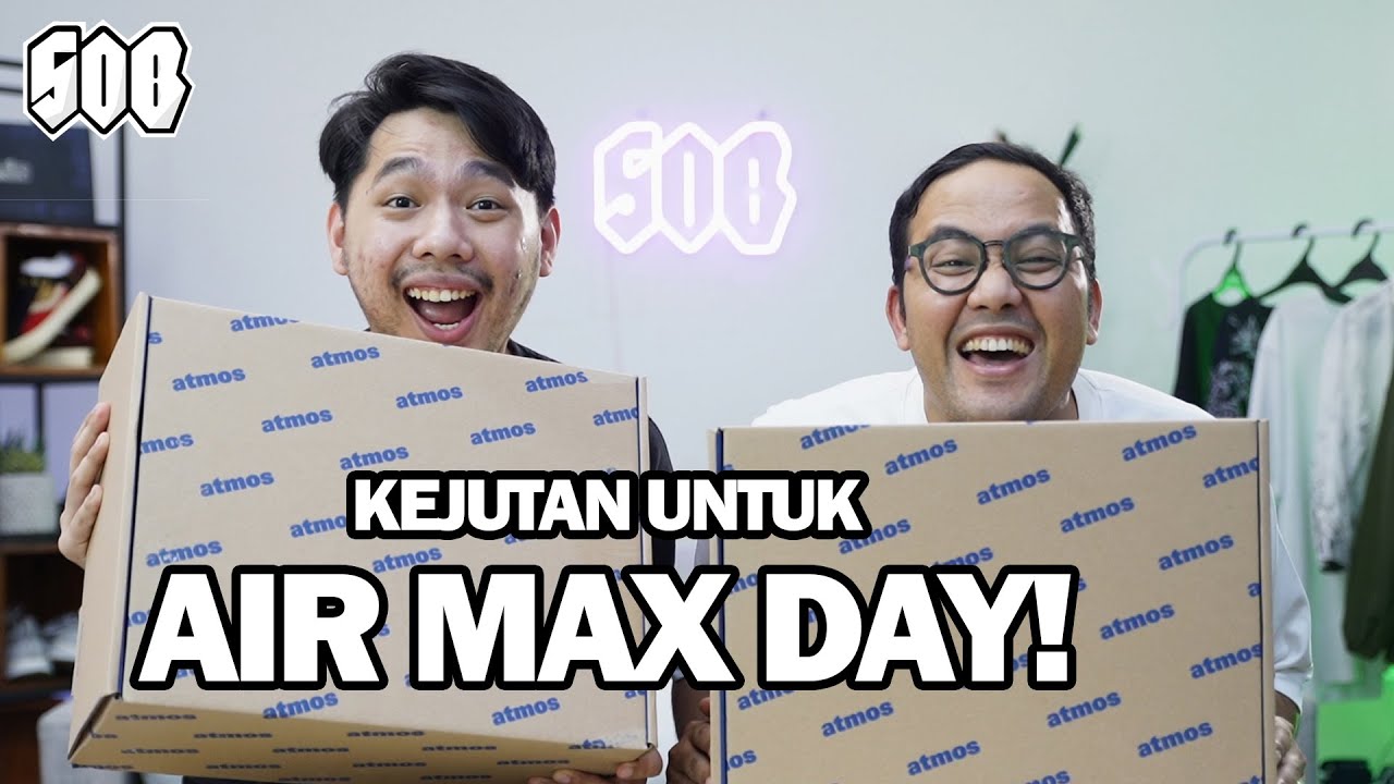DAPET KEJUTAN BUAT AIR MAX DAY DARI ATMOS! | Nike Air Max 1 Premium Wabi Sabi  Review