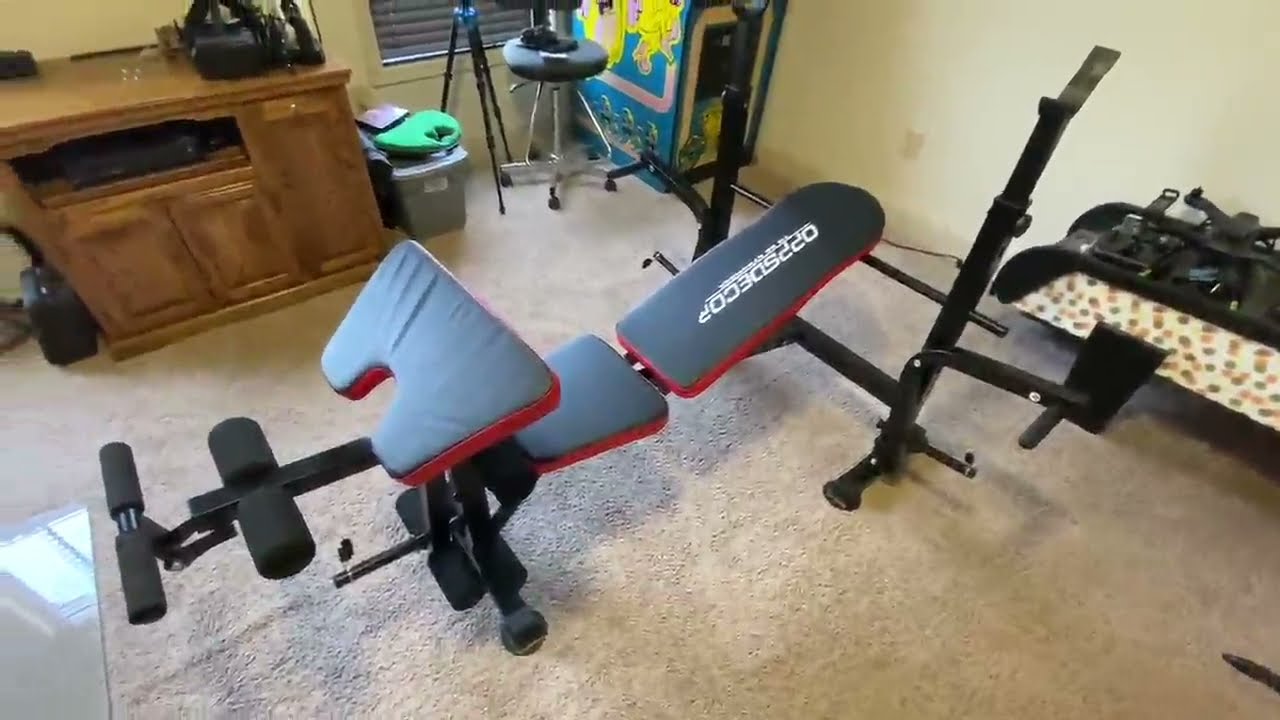 OppsDecor Weight Bench, Adjustable Olympic Weight Bench Press Review, Great bench for youth and earl