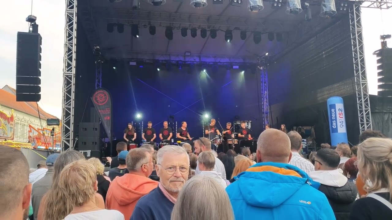 Trommelfieber @31.Turmfest Luckenwalde