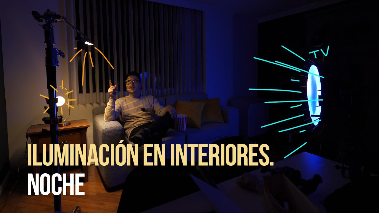 Como iluminar una escena de noche | Cinematografía
