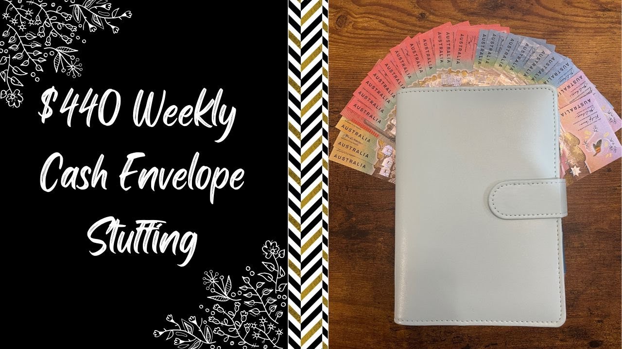 $440 Cash Envelope Stuffing - May Week 1 - Australian Cash Stuffing