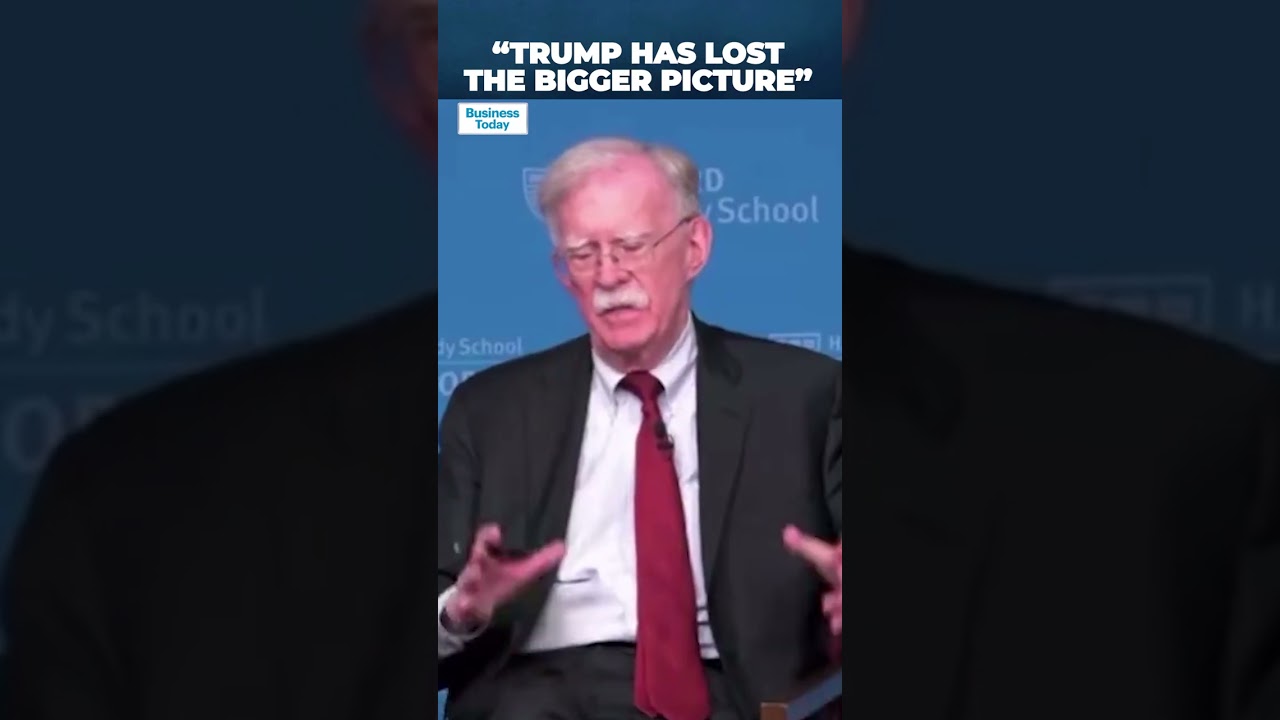 Former US NSA John Bolton: Trump Making Strategic Blunder By Targeting India