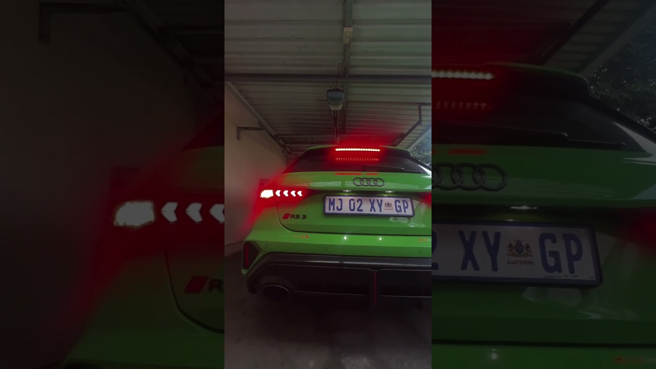 Launch control on the Audi RS3.