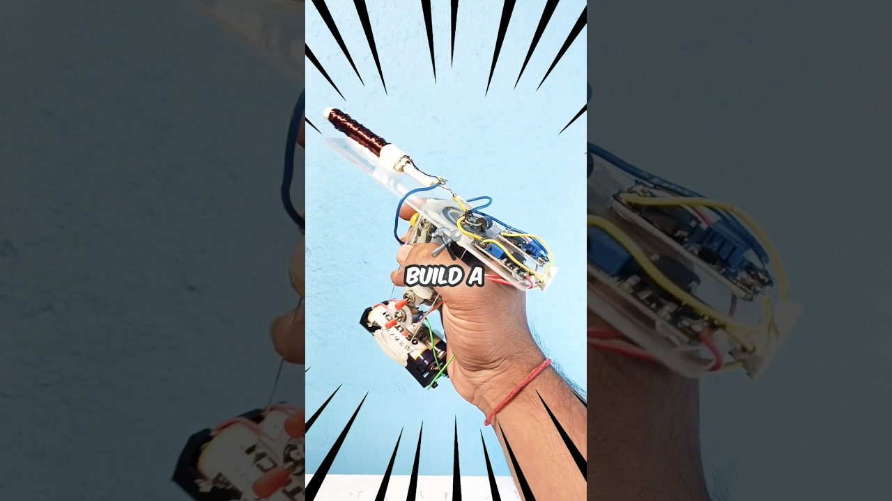 DIY Coil Gun - Easy and Affordable Project (Shoots 9 Feet!)
