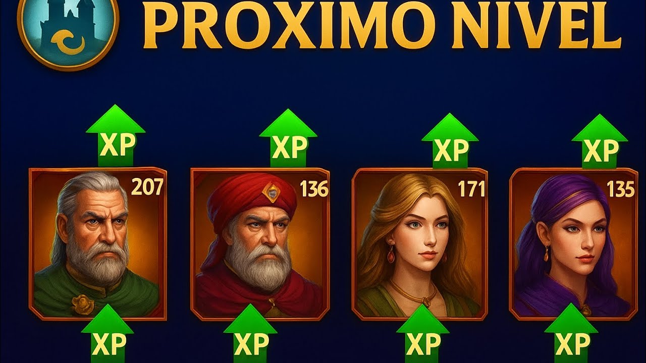 Total Battle - Níveis de Herói e Capitães 