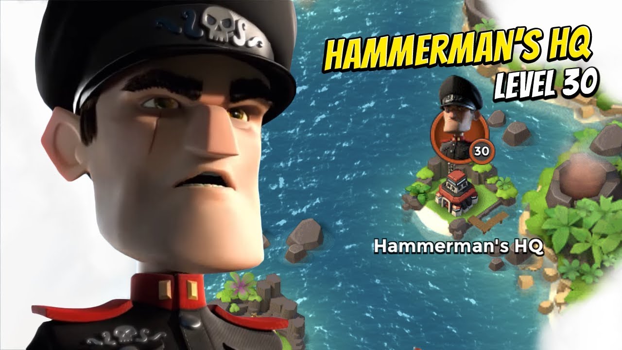 How to Beat Hammerman's HQ 30 - Boom Beach