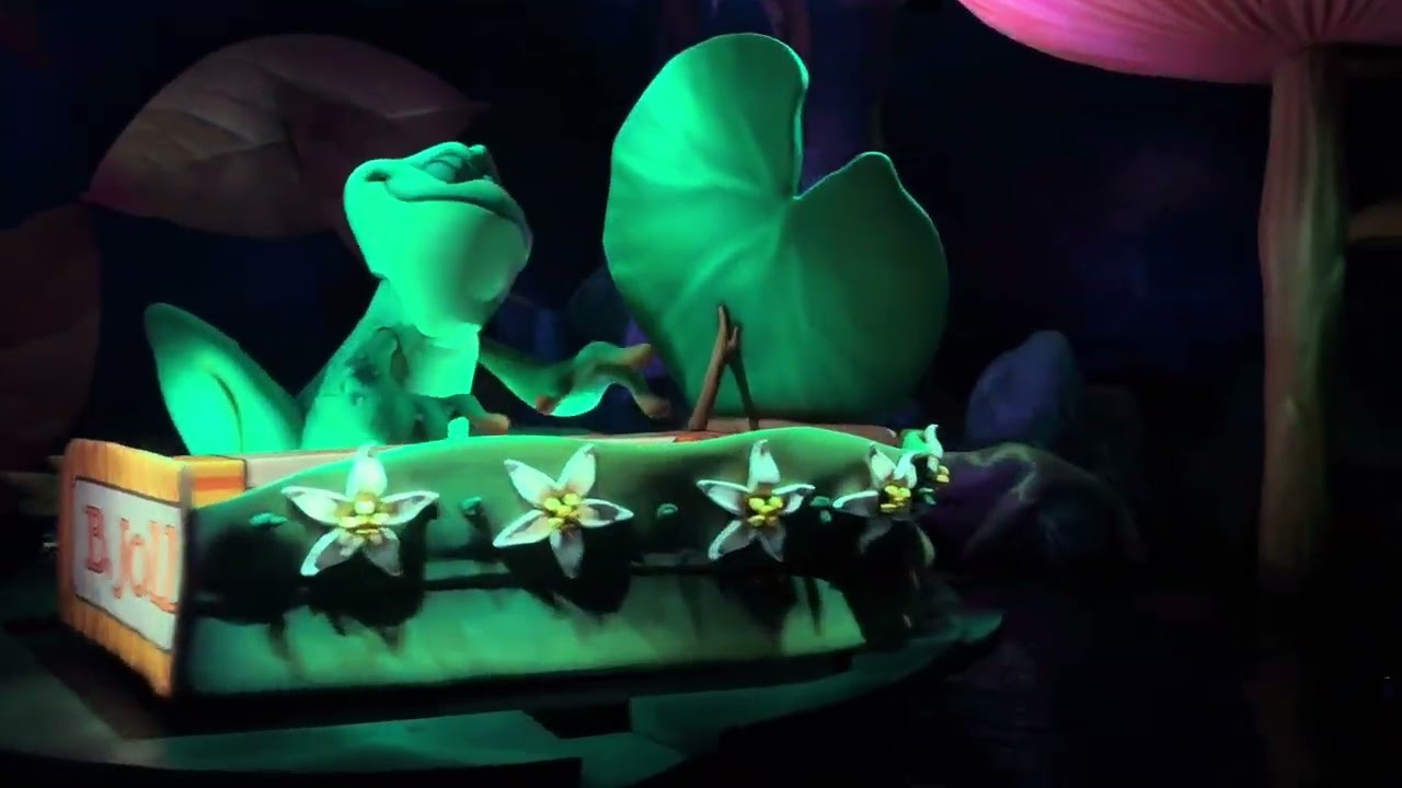Tiana's Bayou Adventure ride at Disneyland 2026 02 16