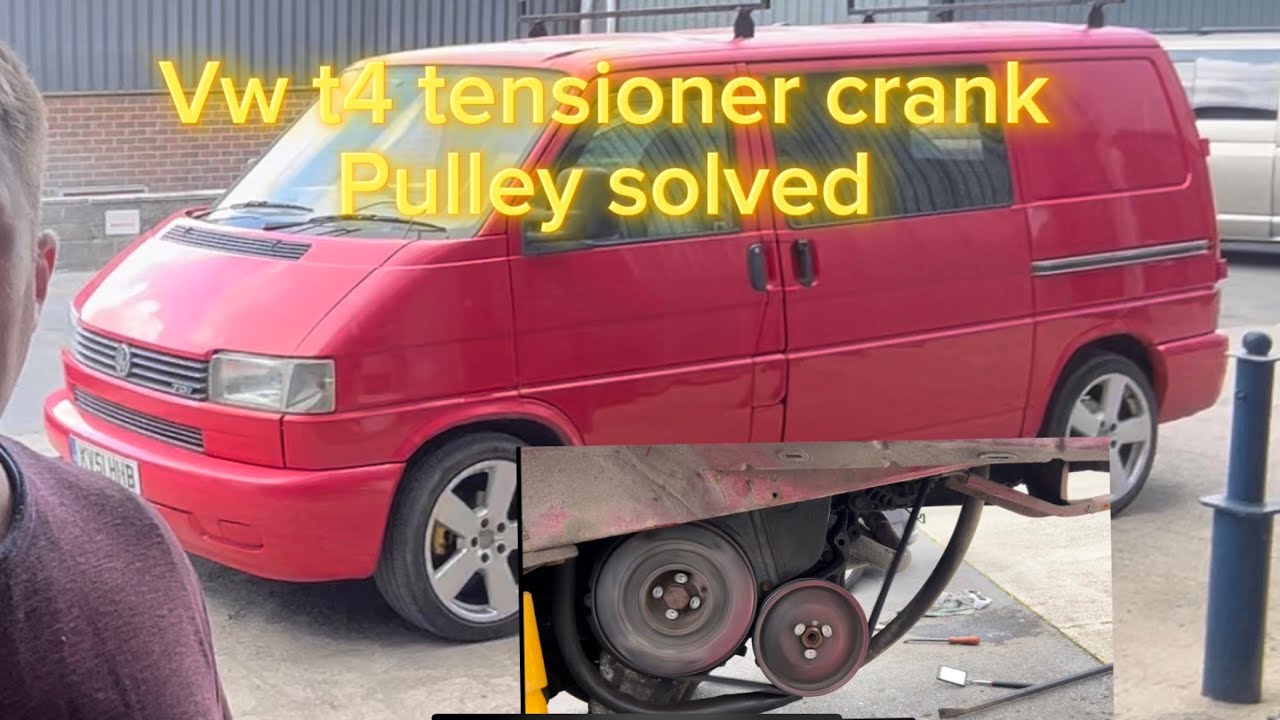 Устранен шум от приводного ремня вспомогательного привода VW T4 👌