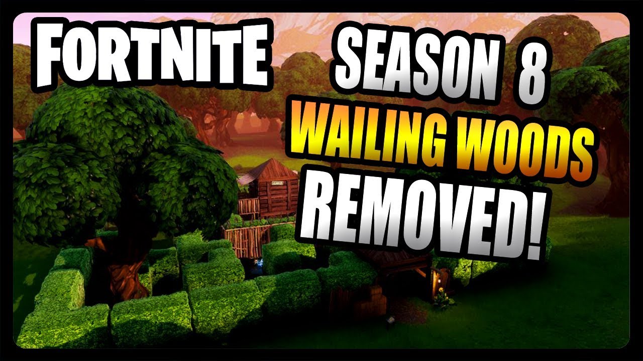 Wailing Woods Being REMOVED in Season 8! (Fortnite) *Fan Theory*