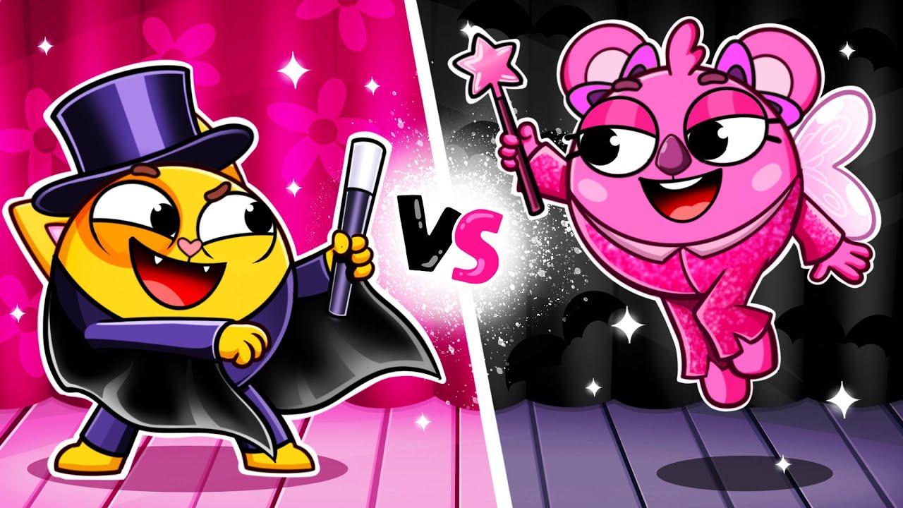 💗Pink Or Black Song 🖤| Find The Colour Song | Kids Songs 🐱🐨🐰🦁And Nursery Rhymes by Baby Zoo