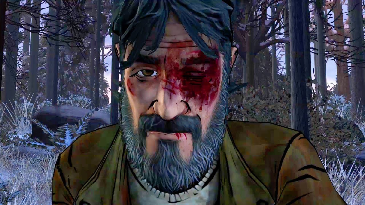 Clementine Tends to Kenny's Eye (Walking Dead | Telltale Games)