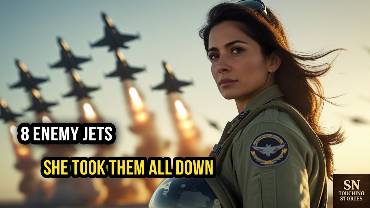 They Didn't Know She Was a Pilot — Until She Flew Solo Against 8 Enemy Jets and Won
